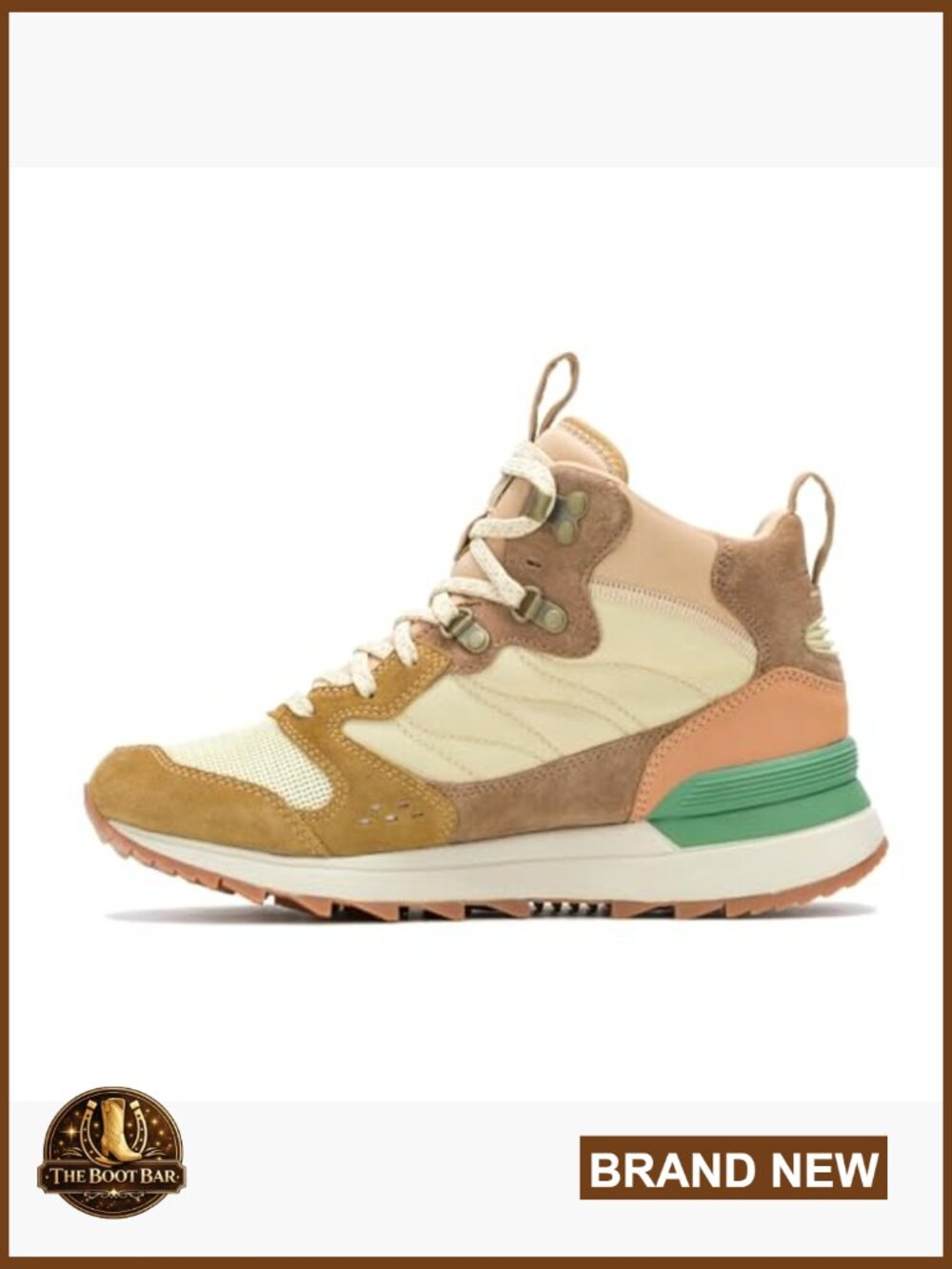 Waterproof Sneaker Boots, Lightweight Hiking Shoes, Lace-Up Ankle Boots - Picture 4 of 6